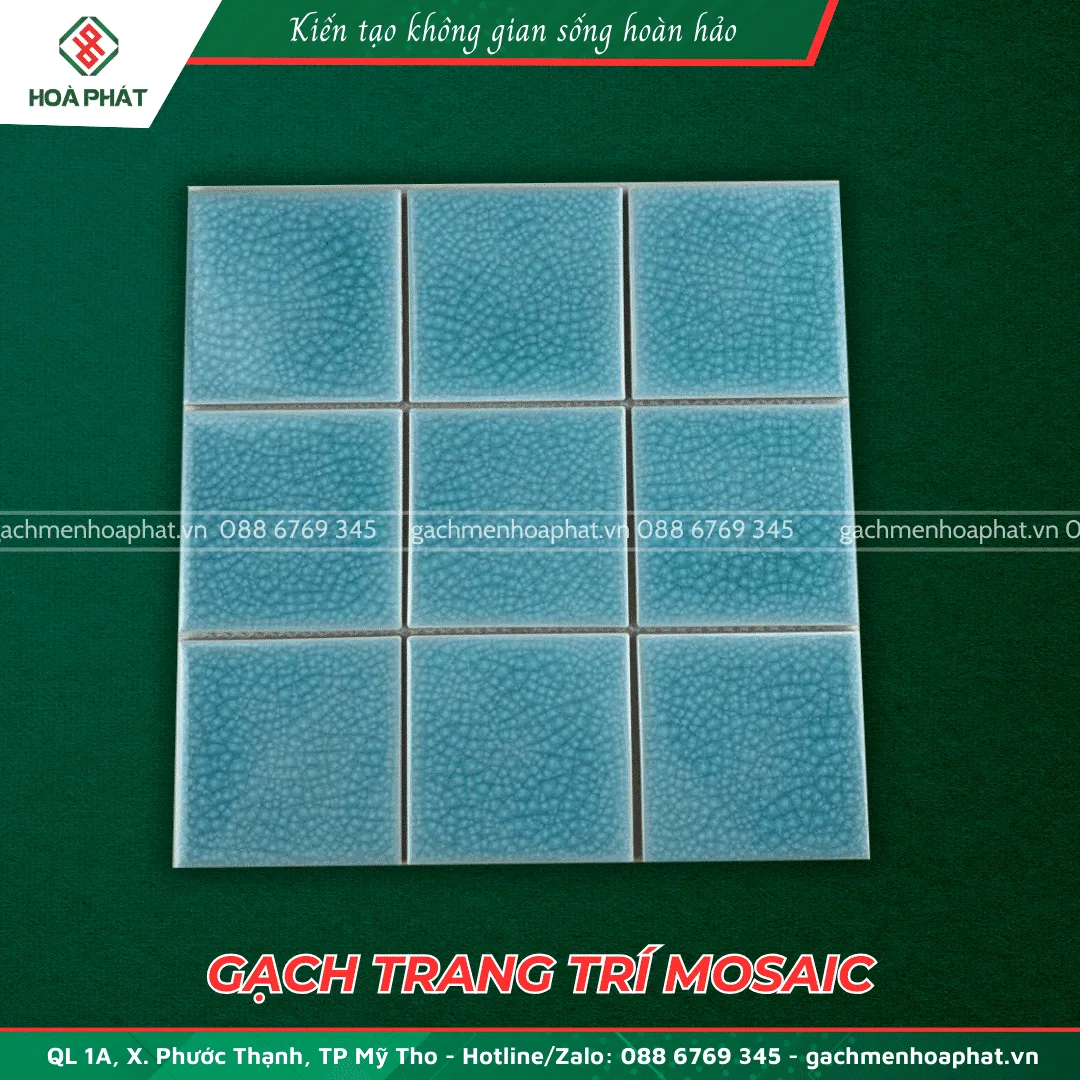 Gạch trang trí Mosaic HP495 gachmosaic 19
