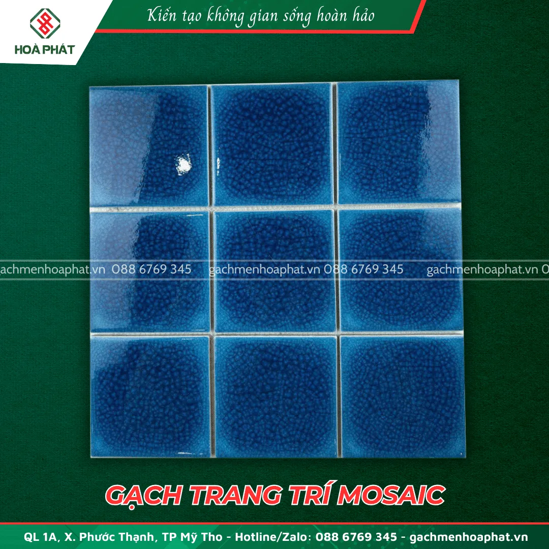 Gạch trang trí Mosaic HP495 gachmosaic 22