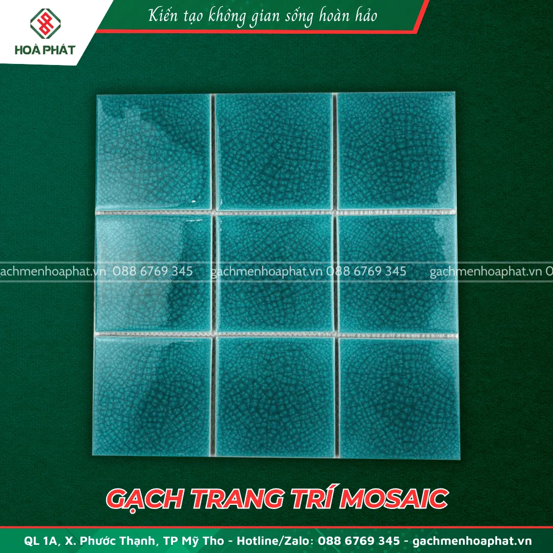 Gạch trang trí Mosaic HP495 gachmosaic 23