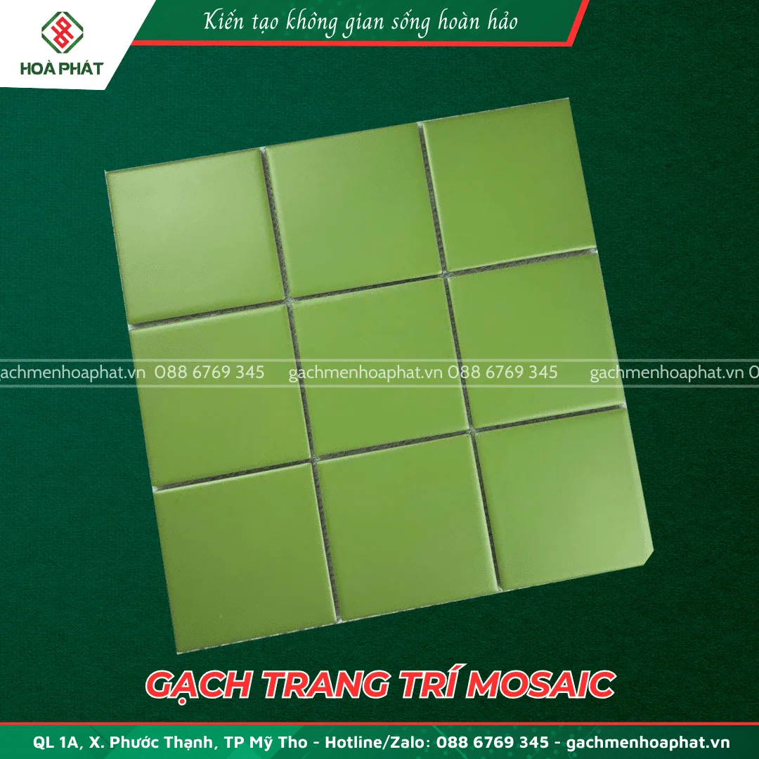 Gạch trang trí Mosaic HP495 gachmosaic 24