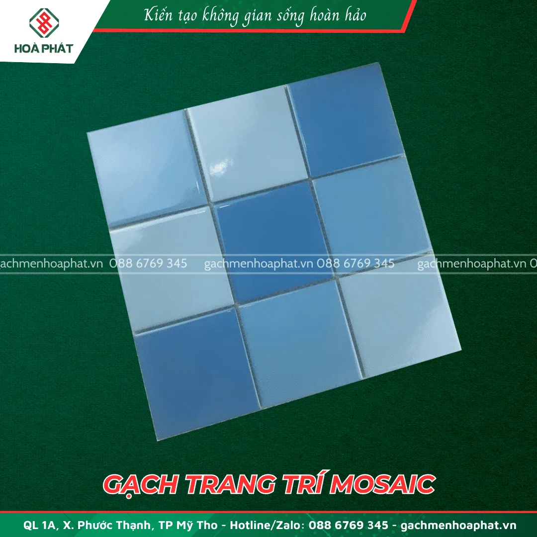 Gạch trang trí Mosaic HP495 gachmosaic 25